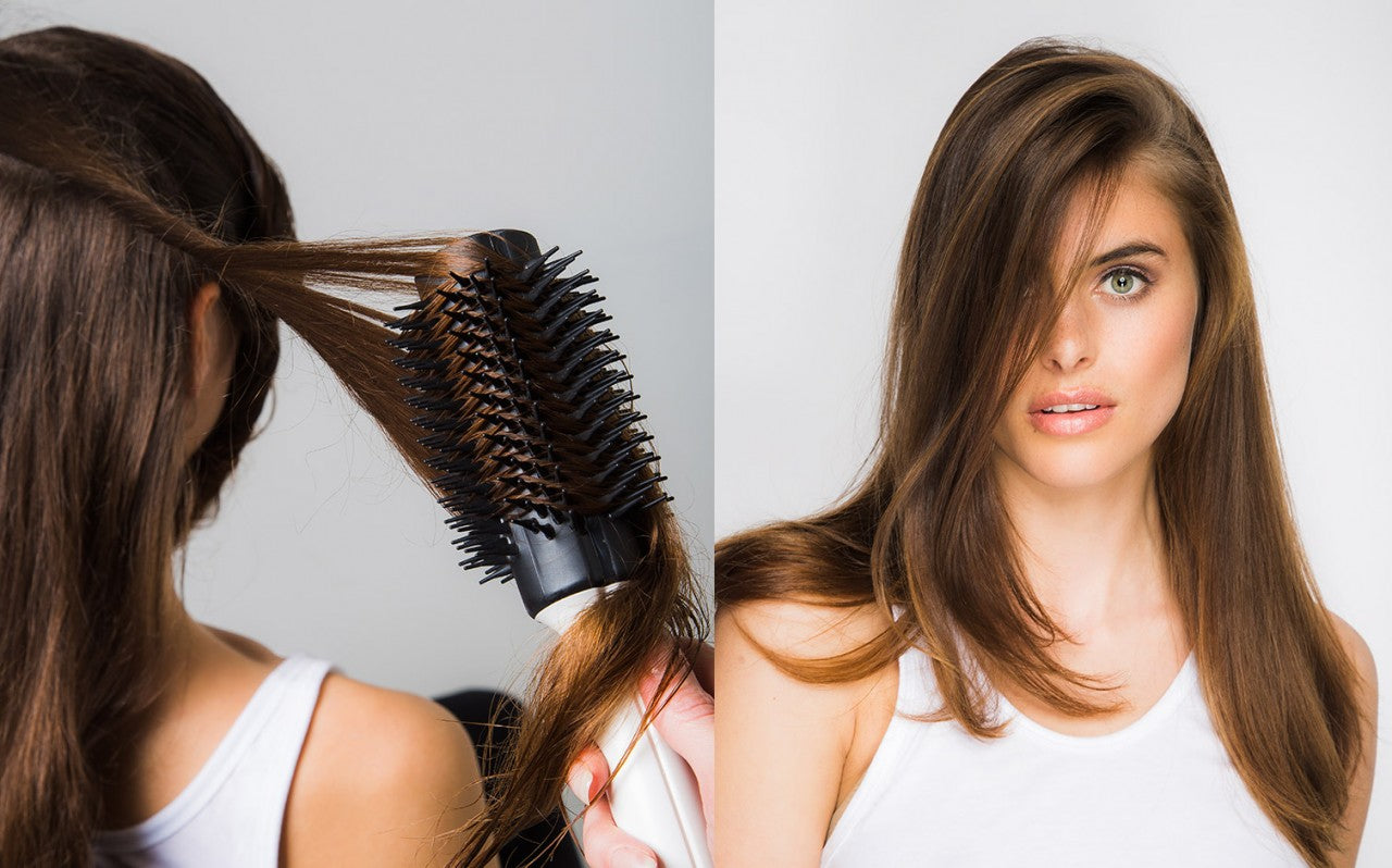 How to Blow-Dry with Tangle Teezer& The Round Tool