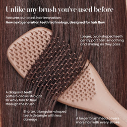 New next generation teeth technology on the Tangle Teezer Complete Carebrush