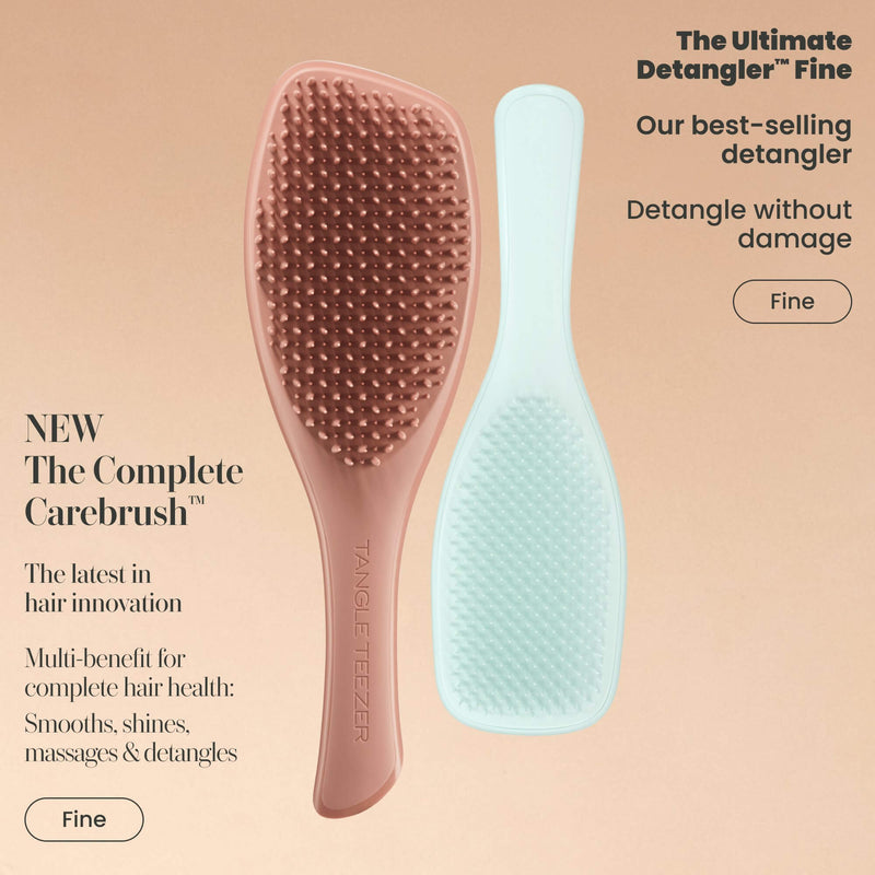 The Complete Carebrush versus the Ultimate Detangler — Tangle Teezer