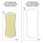 Detangling Dog Grooming Brush