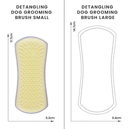 Detangling Dog Grooming Brush