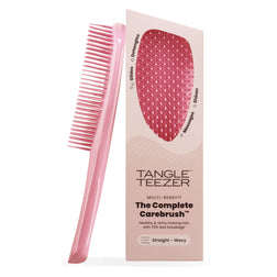 Tangle Teezer The Complete Carebrush in Satin Rose for Straight - Wavy hair with packaging