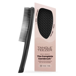 Tangle Teezer The Complete Carebrush in Silken Slate for Curly - Coily hair with packaging